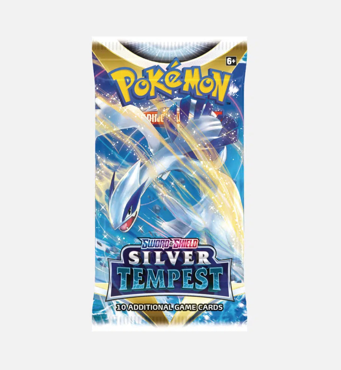 Pokémon TCG: Sword & Shield-Silver Tempest Sleeved Booster Pack (10 Cards)