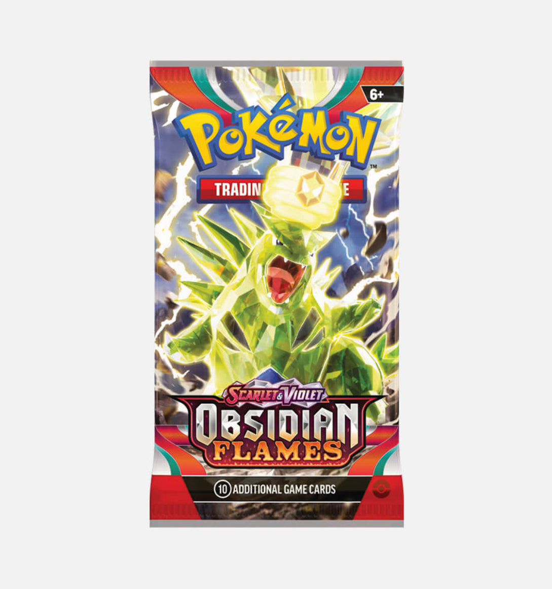 Pokémon TCG: Scarlet & Violet-Obsidian Flames Sleeved Booster Pack (10 Cards)