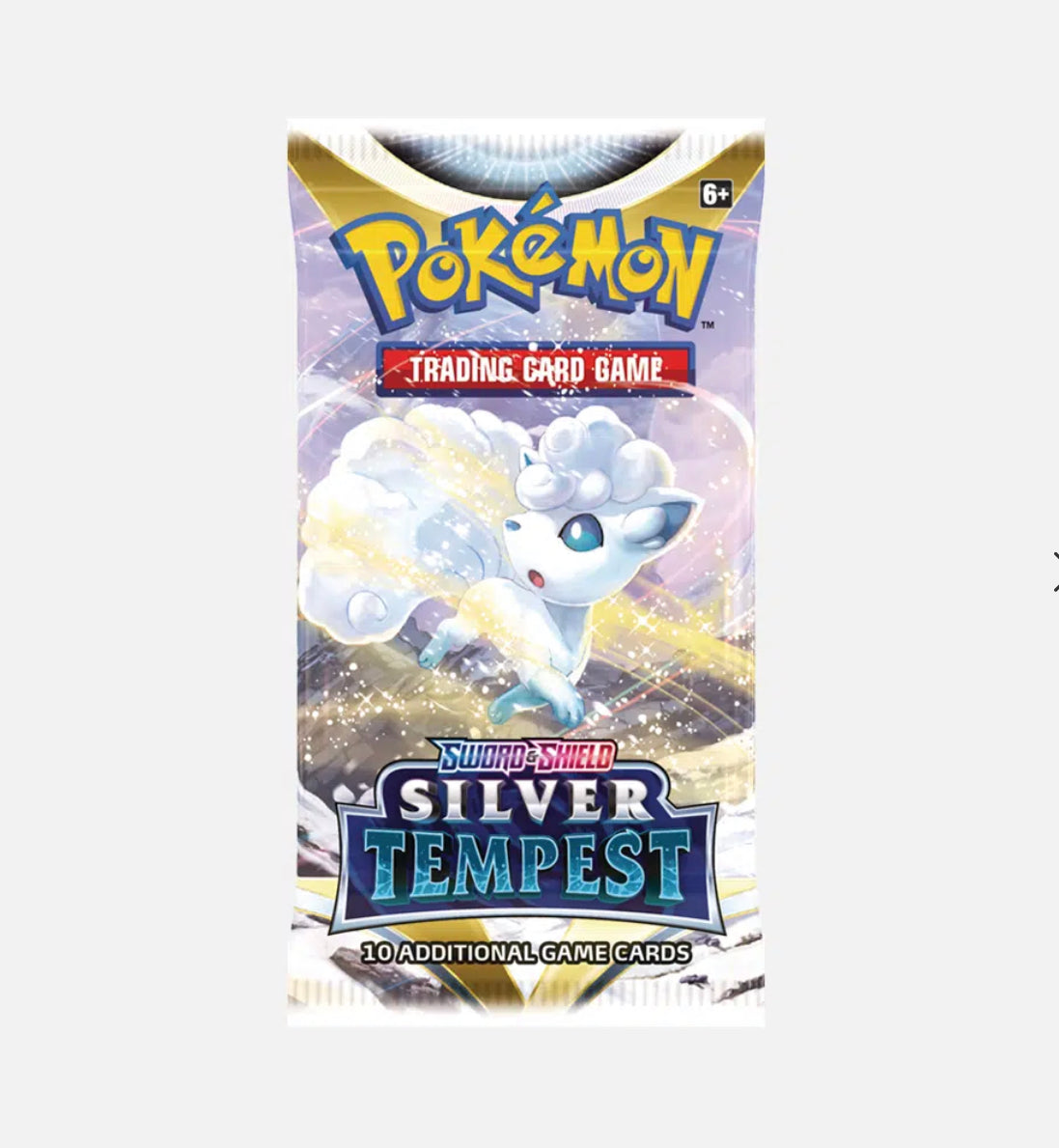 Pokémon TCG: Sword & Shield-Silver Tempest Sleeved Booster Pack (10 Cards)
