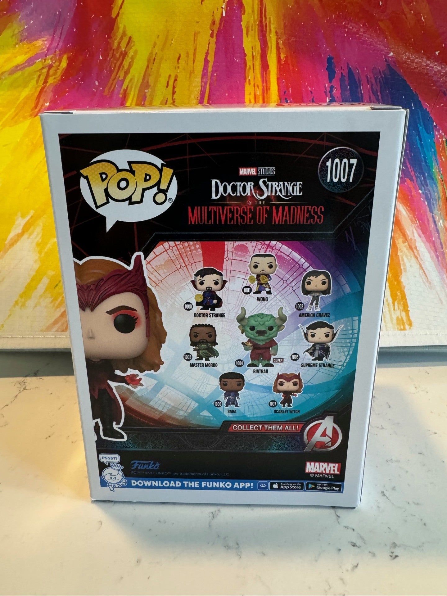 Scarlet Witch Pop, Doctor Strange in the Multiverse of Madness, Funko Pop