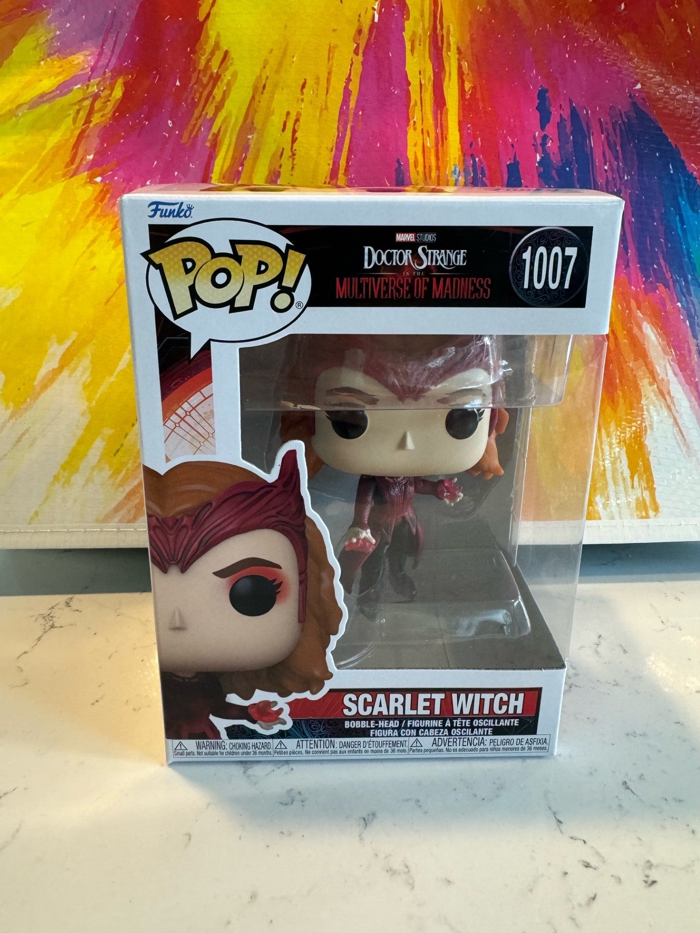 Scarlet Witch Pop, Doctor Strange in the Multiverse of Madness, Funko Pop